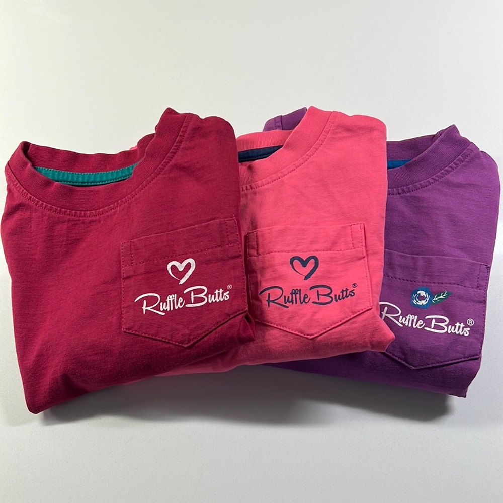 RuffleButts long sleeve toddler shirts
